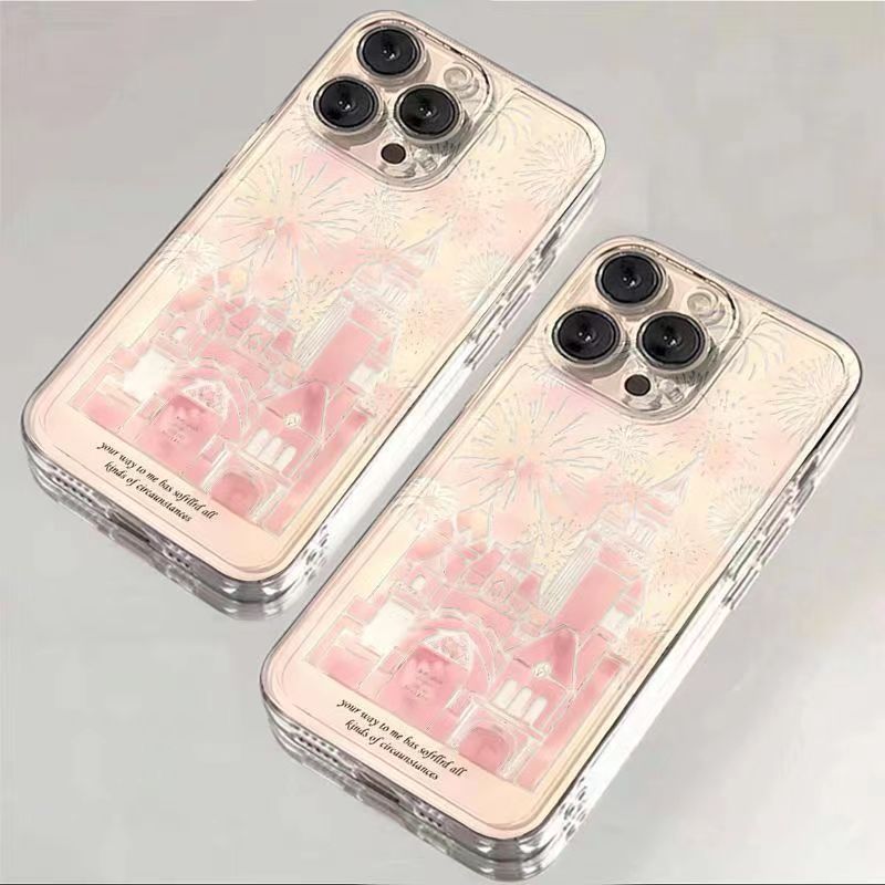 浪漫烟花适用iphone15pro/14手机壳苹果13/12/11华为vivo小米oppo