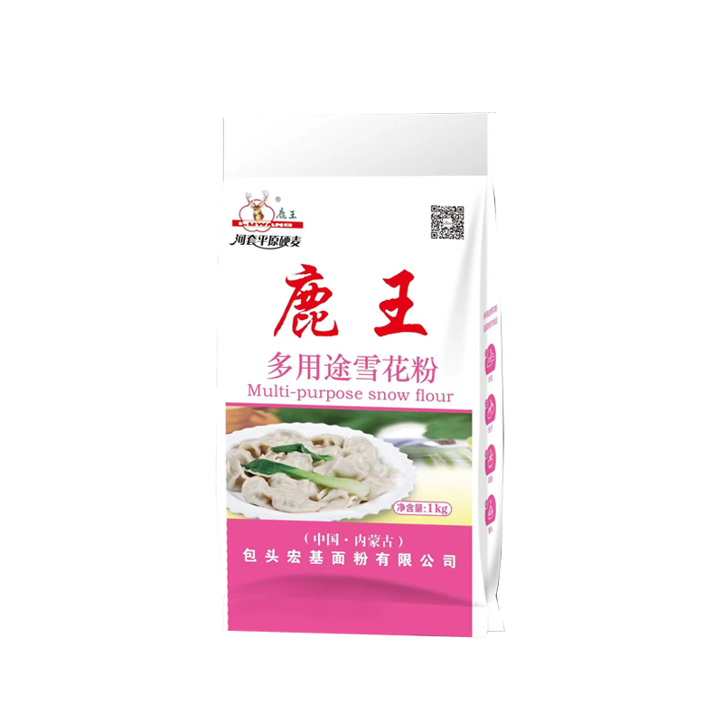 金鹿优质葵花籽油 河套平原硬麦多用途雪花1kg（2斤装）