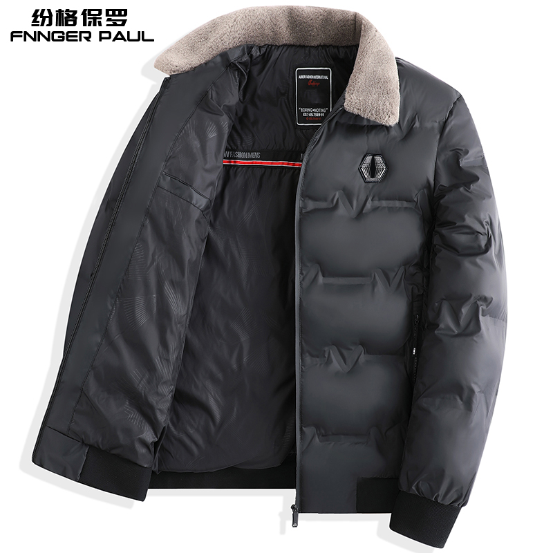 纷格保罗冬季商务加厚男士保暖休闲服FG-M666015
