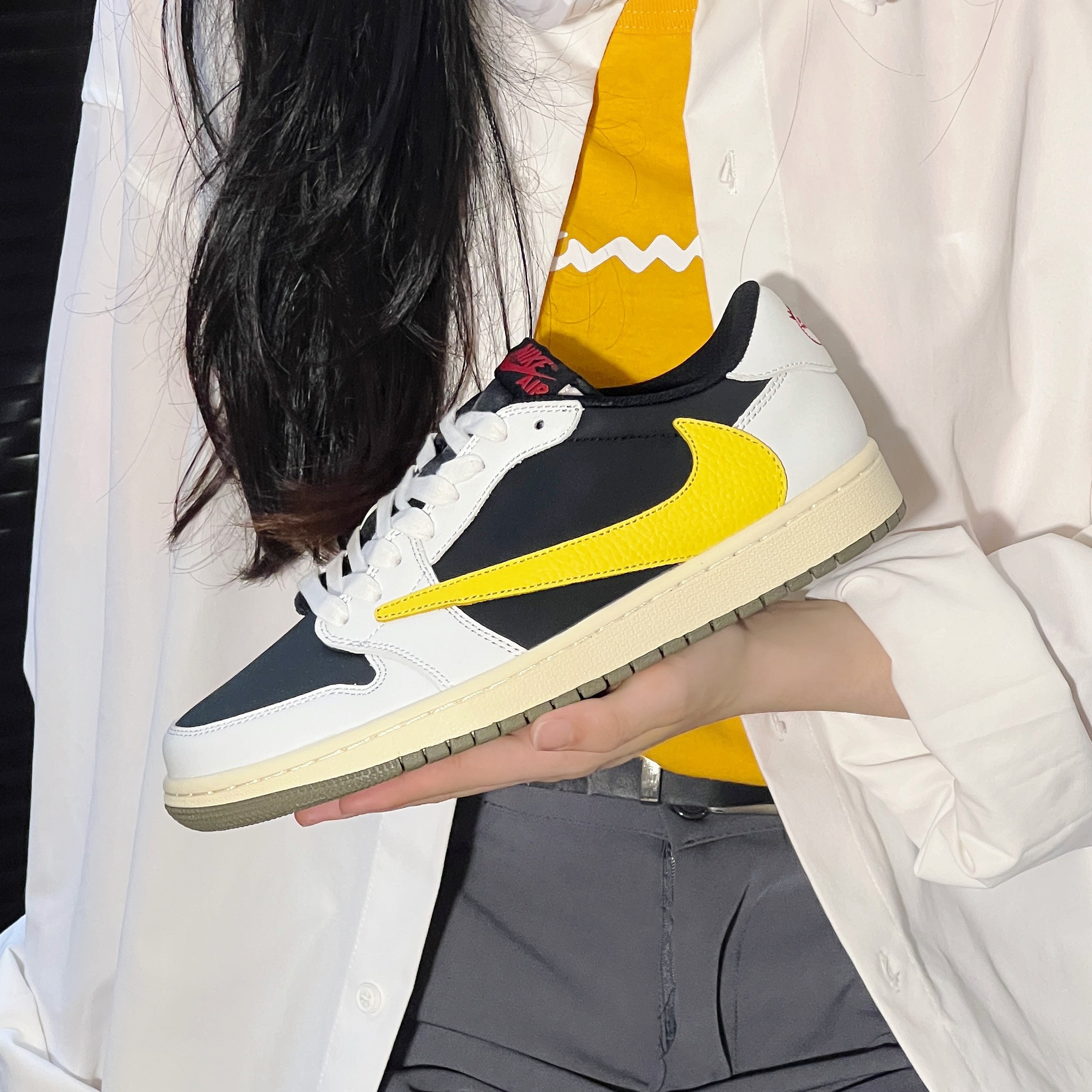 耐克 Air Jordan 1 Low 罗马夏日 男女运动休闲鞋【球鞋定制】