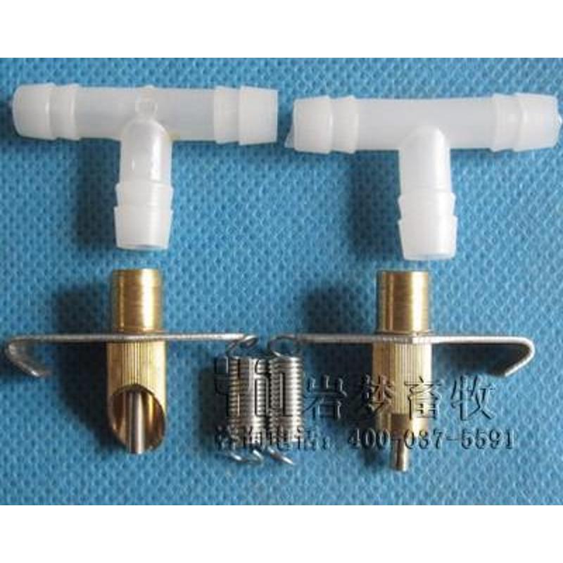 优质兔笼专用兔子饮水器水嘴兔用自动饮水器 兔子饮水嘴 带三通簧
