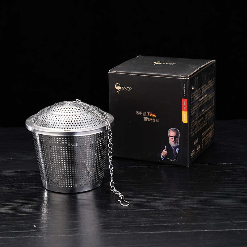 三四钢【粉丝福利】C393# SSGP 不锈钢调料球茶叶火锅卤料过滤器