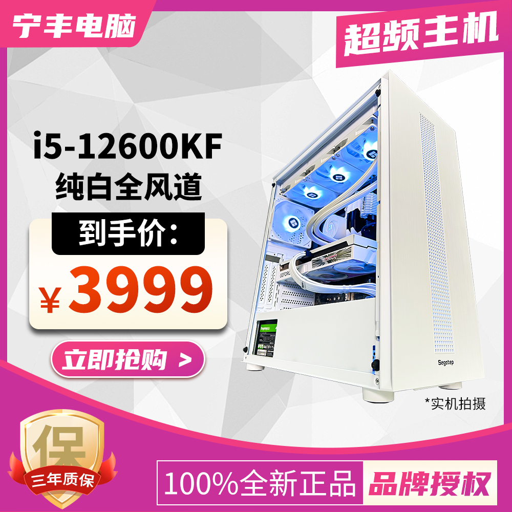 12600KF/Z690-P/七彩虹RTX4060Ti电竞DIY游戏设计渲染超频主机