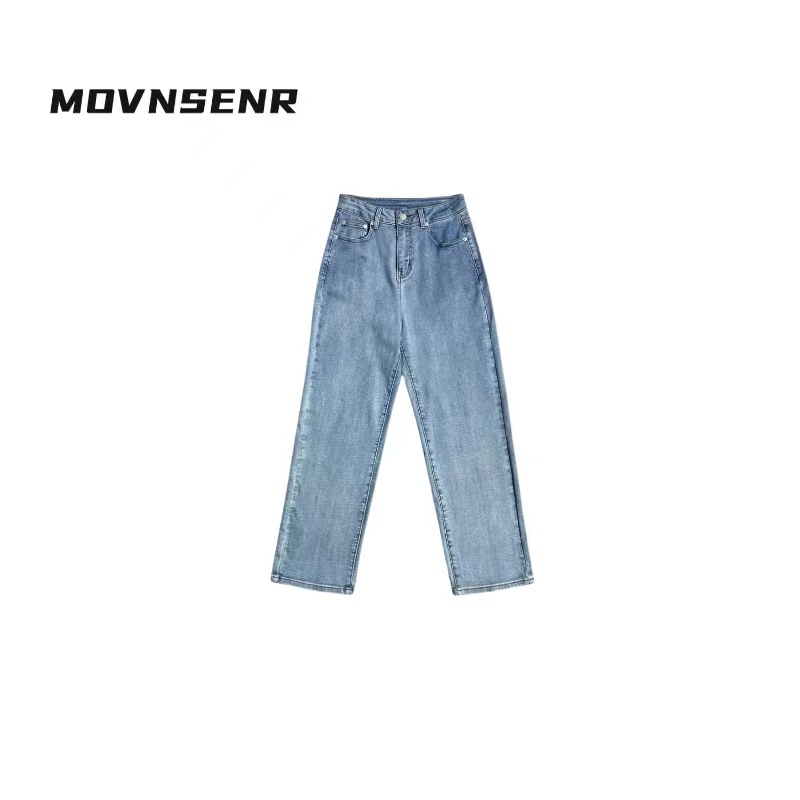 MOVNSENR「双重性格」兰精天丝阔腿牛仔裤 GJ731