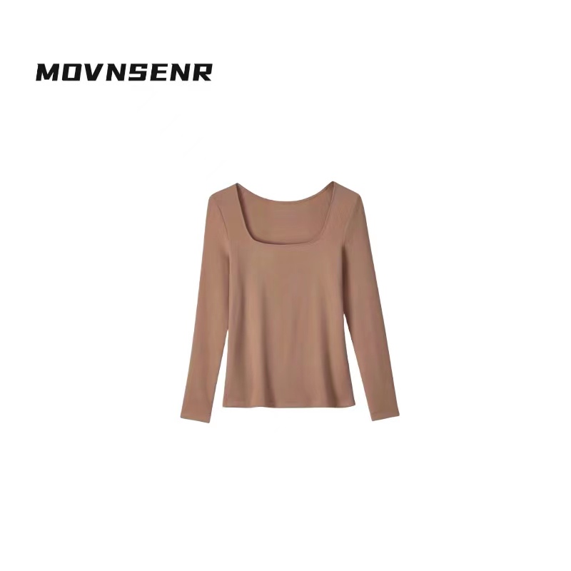 MOVNSENR 女方领拼接保暖上衣 A6931