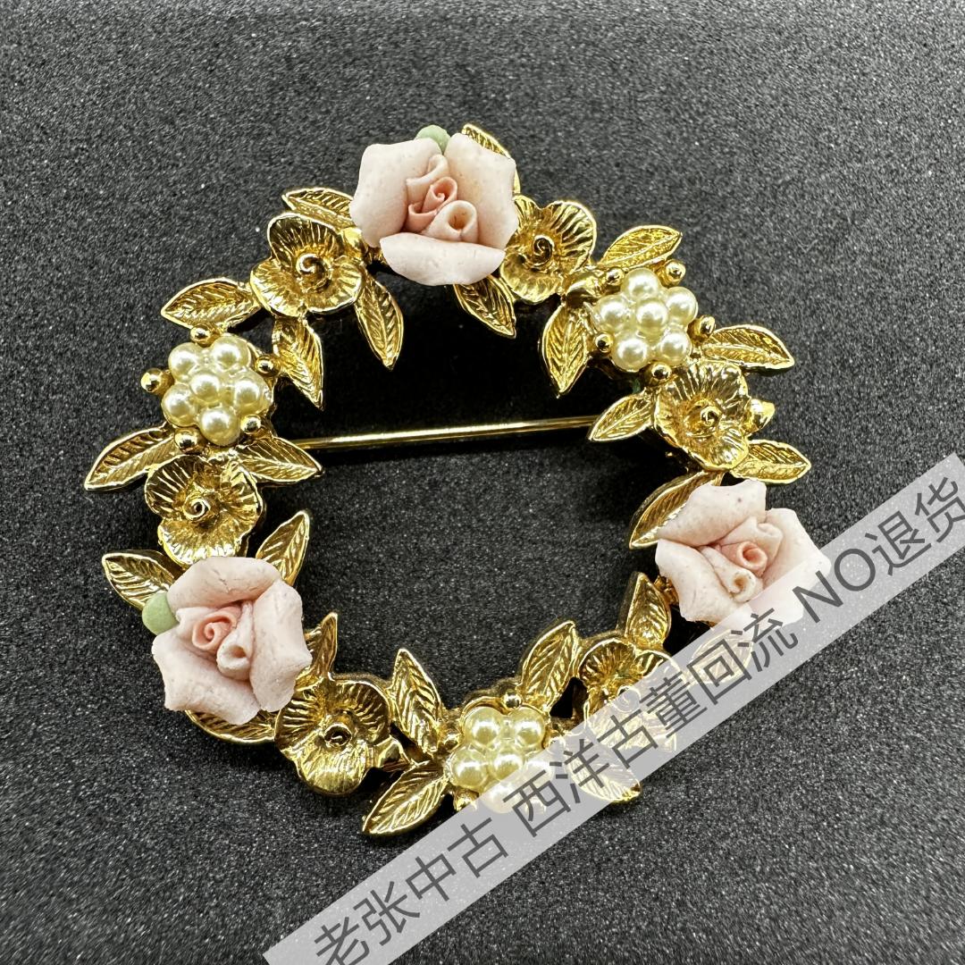 合金耳饰 【BB2565】1928胸针  中古NO退换