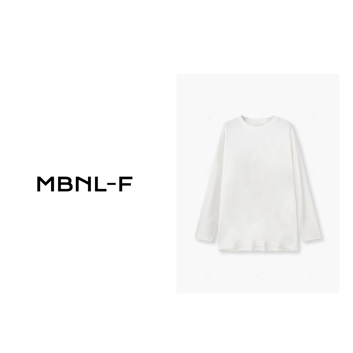 MBNL-F【男友T】慵懒风修身打底T恤 XM-T3577