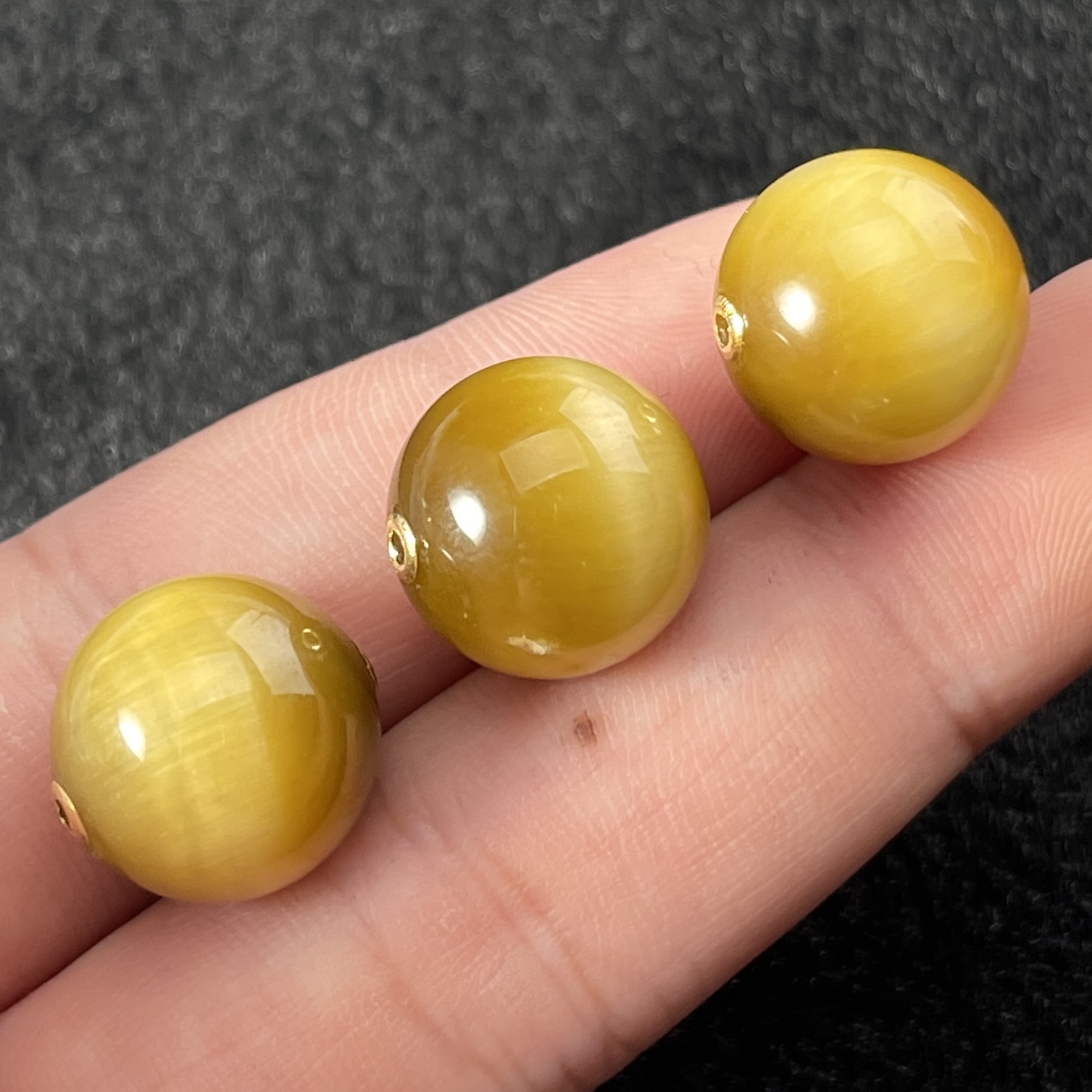 【抢购双11】18k金虎眼路路通赠银链-约14mm 多样性 发一CAN1170110