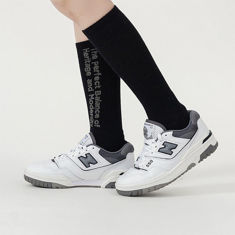 New Balance NB550系列春季男鞋女鞋复古运动篮球板鞋BB550WTG