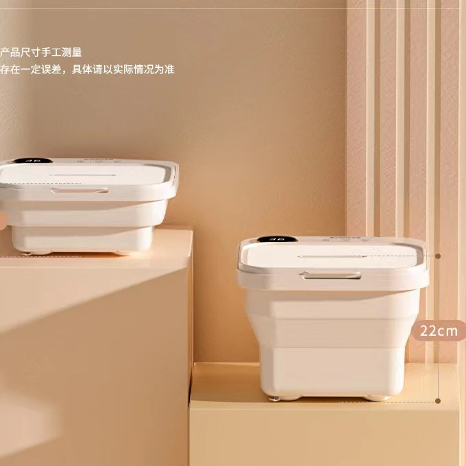 智能泡脚桶折叠全自动家用按摩恒温加热电动洗脚盆
