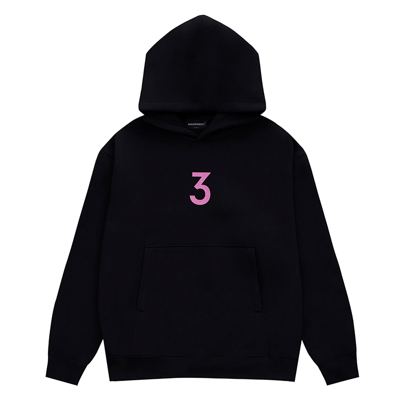 【Tam 天语专属】INNERSECT彩色印花美式连帽长袖卫衣 INN23FWTHD64