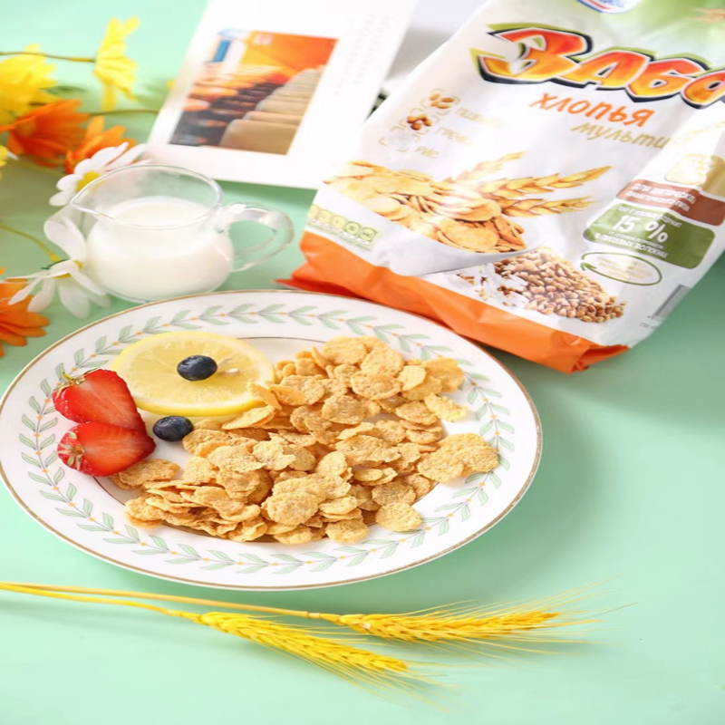 白俄罗斯进口Vitba牌可即食可冲饮混合麦片250克/袋麸质混合型