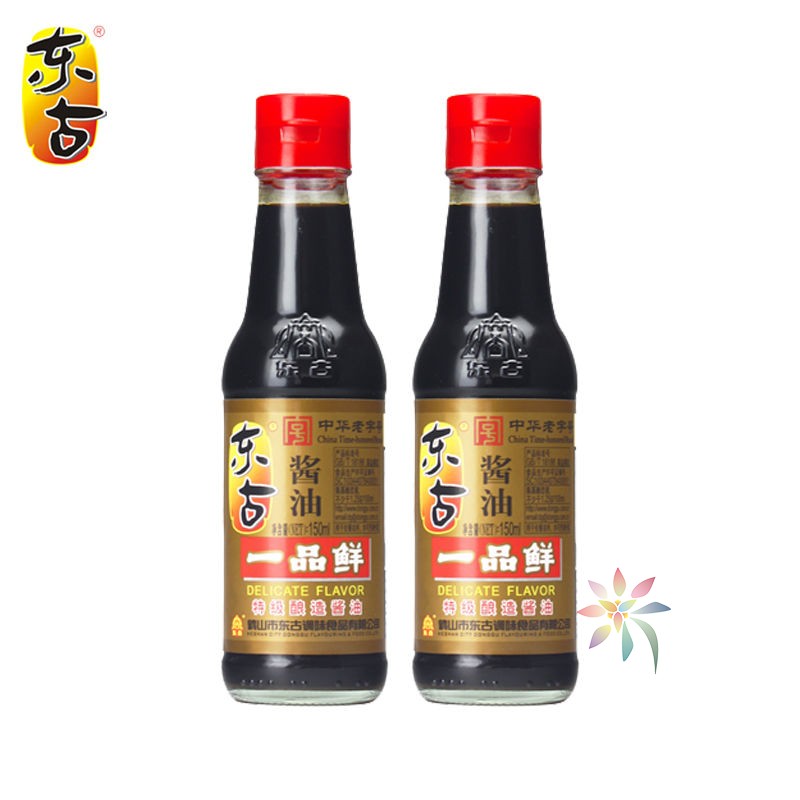 东古一品鲜150ml*2瓶装生抽酱油小瓶装宿舍学生用调/0lb蔬菜组合