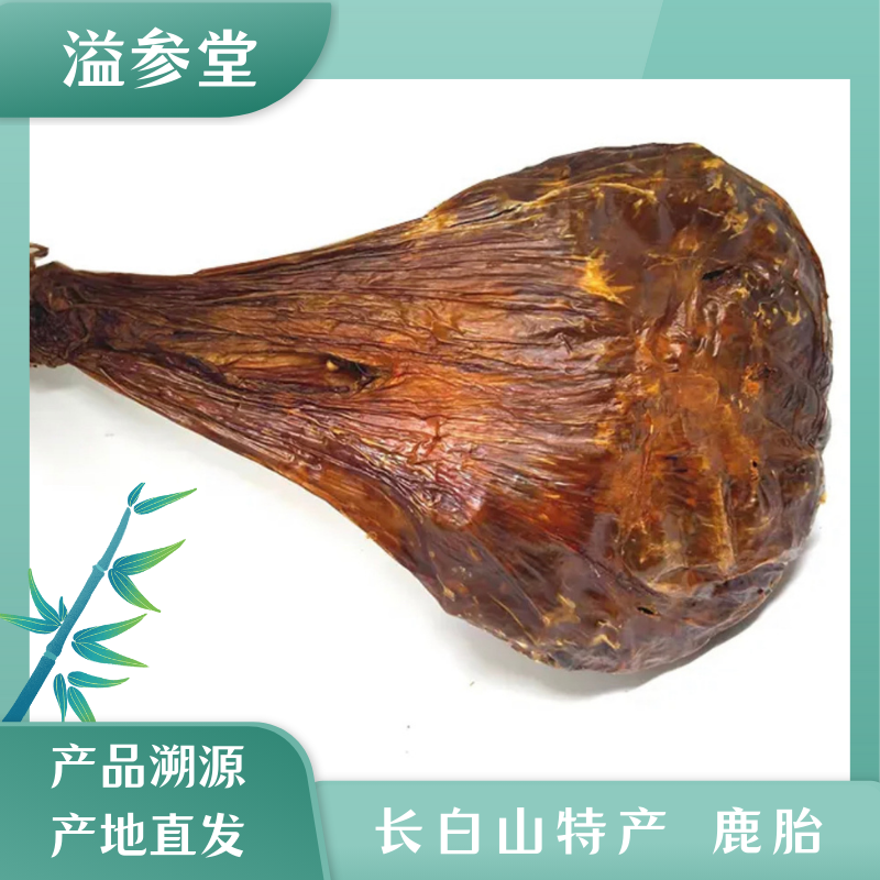 吉林鹿乡特产鹿胎一斤半左右1个滋补梅花鹿小鹿