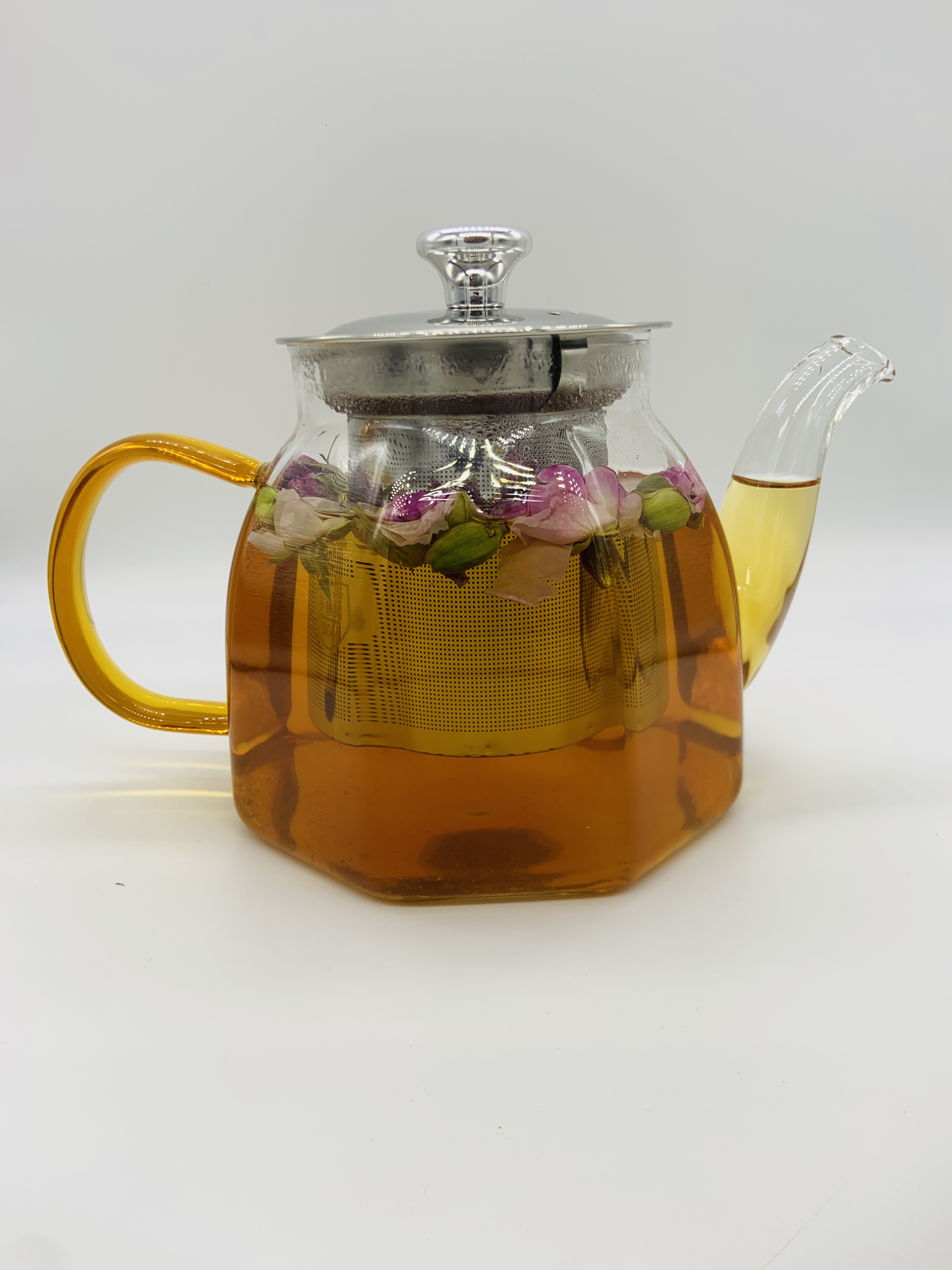 چاي چەينەك茶壶 耐火玻璃 烧水壶 600ML