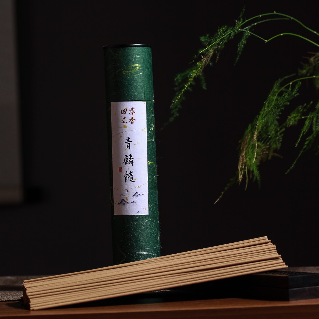 四季青麟髓100g线香经典室内工艺固体车载家用膏篆炉沉檀薰品香片
