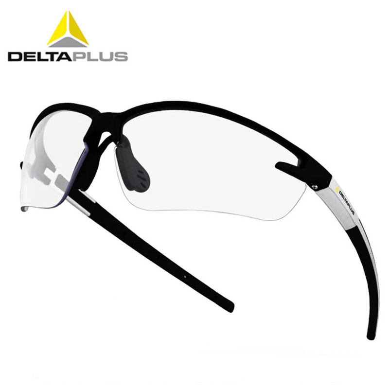 Deltaplus/代尔塔101110护目镜橙色防冲击防紫外线时尚防护眼镜