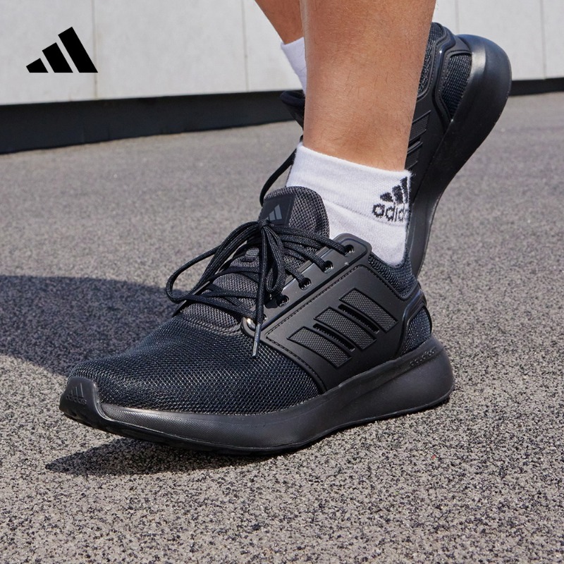 阿迪达斯官网男款随心畅跑舒适跑步运动鞋adidas EQ19 RUN GV7373