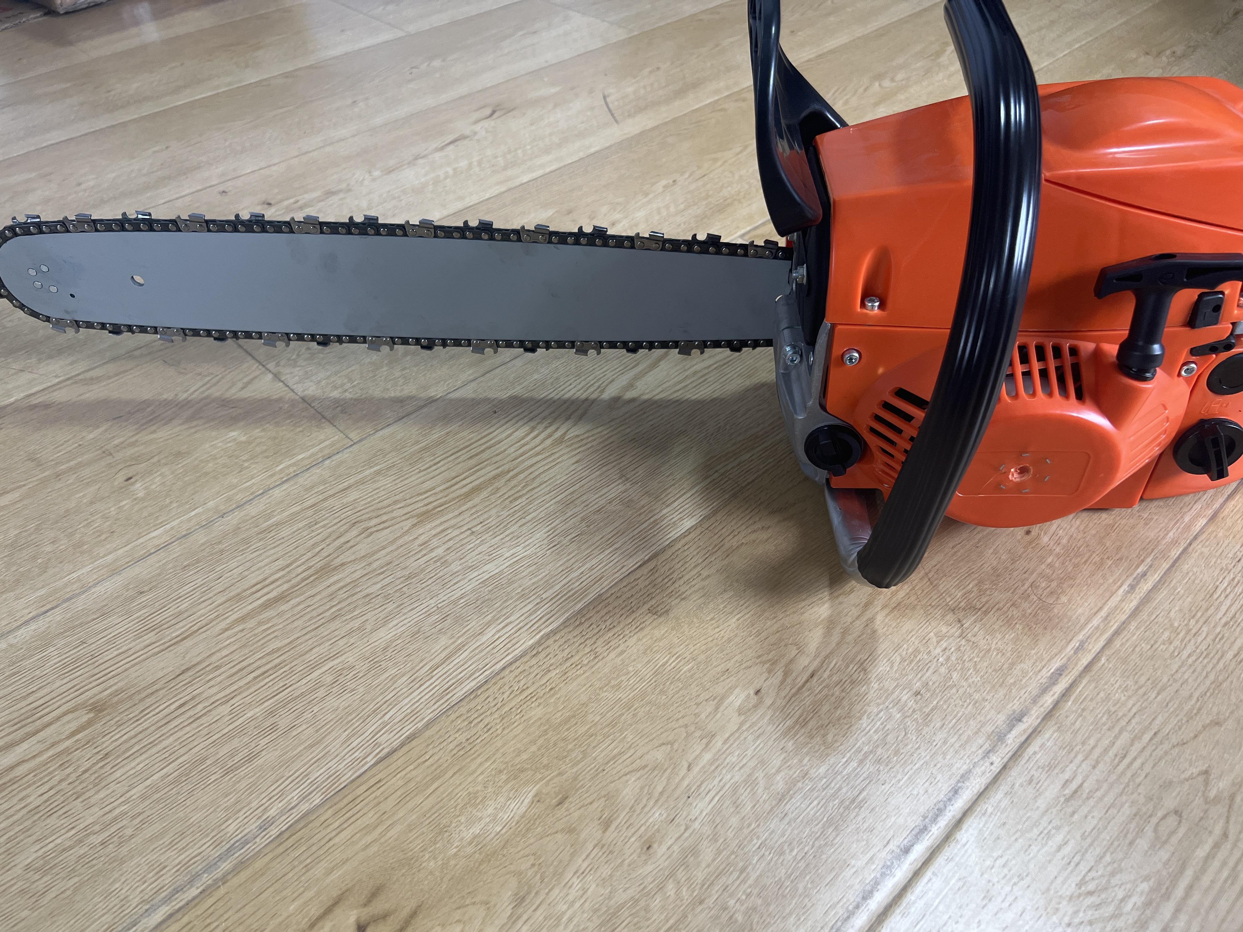 20寸油锯大功率混合油油锯伐木锯省油