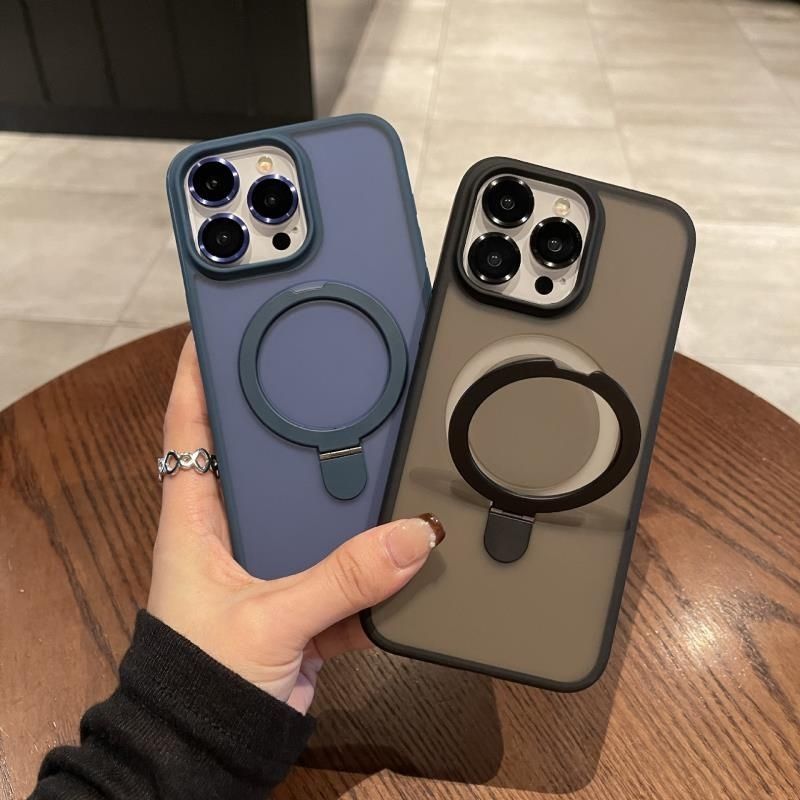 全包磁吸苹果15plus支架iPhone14ProMax/13/12/11P带镜头膜手机壳