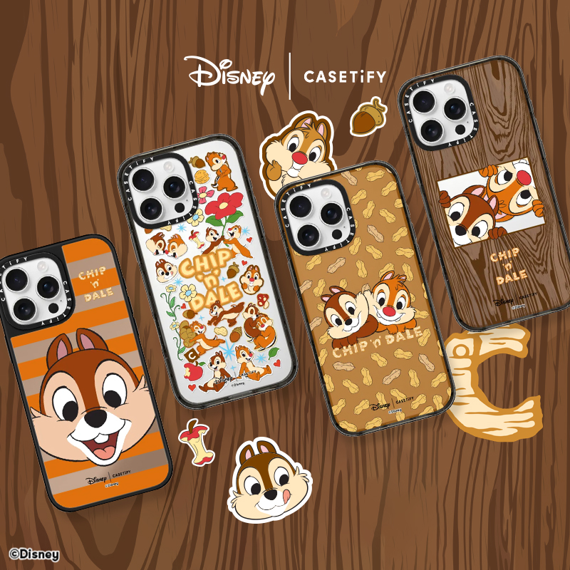 迪士尼奇奇蒂蒂 | CASETiFY 联名系列手机壳合集 适用于iPhone 16