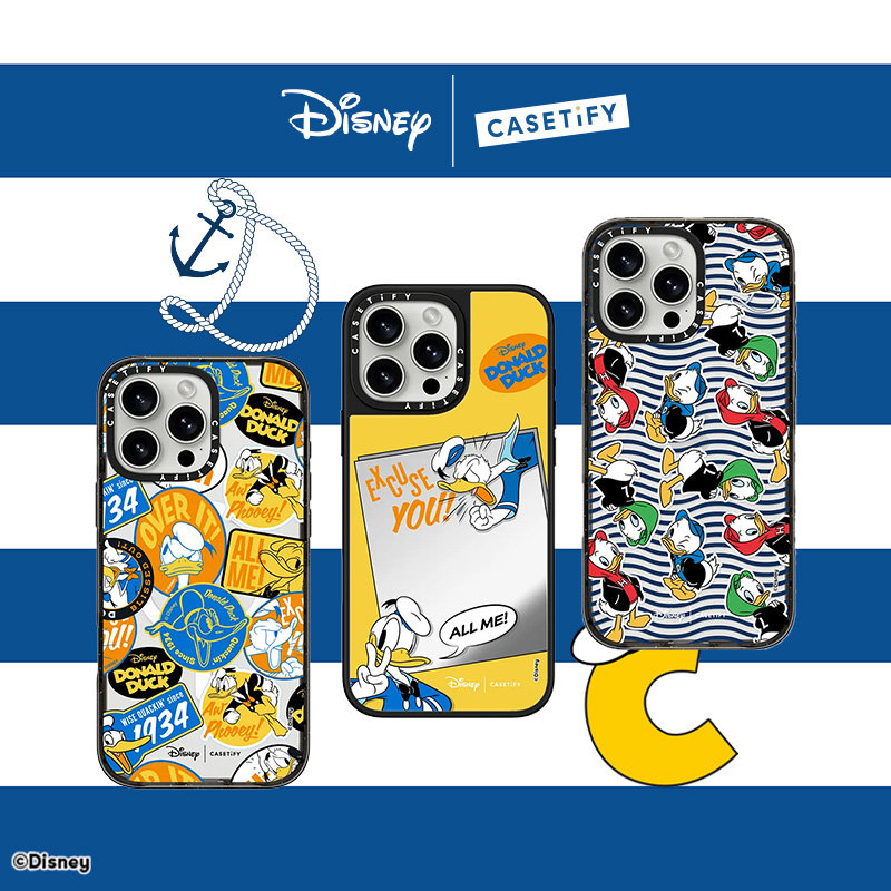 迪士尼 | CASETiFY 唐老鸭 系列合集 适用iPhone16/15手机壳联名