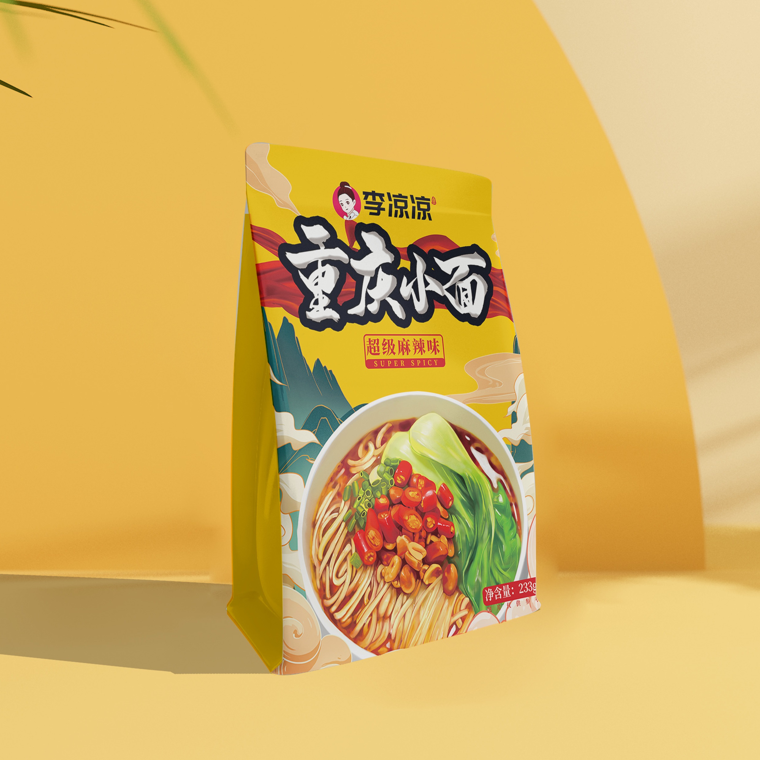 李凉凉重庆小面233g*1袋