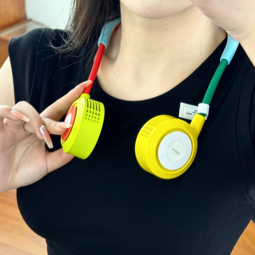 学生宿舍风扇可爱挂脖风扇通用
