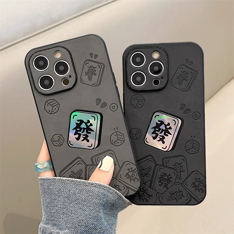 镭射创意发适用苹果15手机壳iphone14promax新款13防摔12个性11