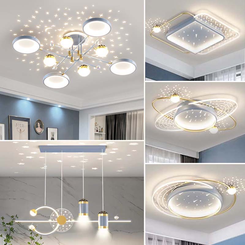 客厅主灯现代简约大气2023年新款吸顶灯轻奢中山灯具全屋套餐组合