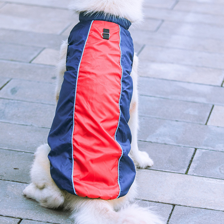 秋冬滑雪小中大型犬狗狗猫咪马甲棉衣胸背带牵引防水防爆冲衣服