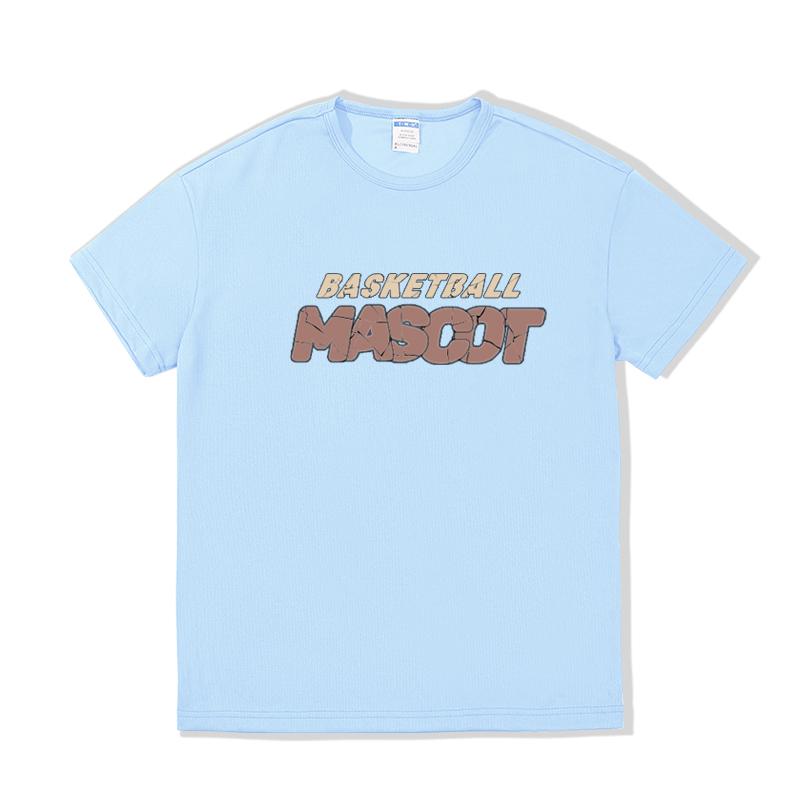 投篮服美式速干宽松透气训练服夏季运动上衣吸汗篮球服圆领短袖夏