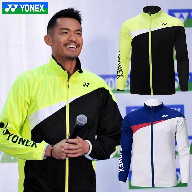 新品尤尼YY羽毛球服外套林丹比赛服同款运动服秋冬长袖