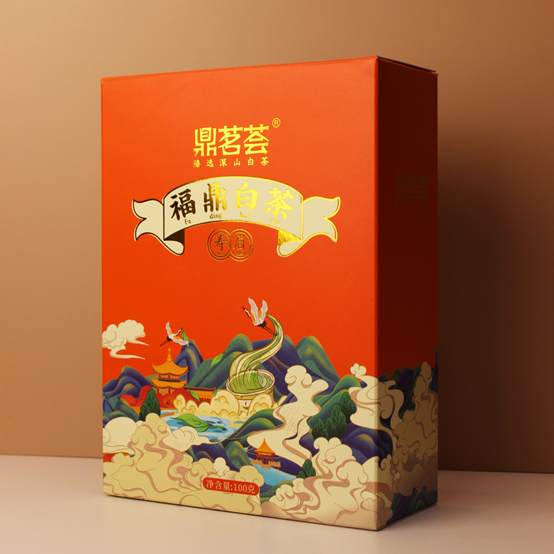 【鼎茗荟】福鼎白茶国风2017年寿眉散茶100g 高山茶源于太姥山脉