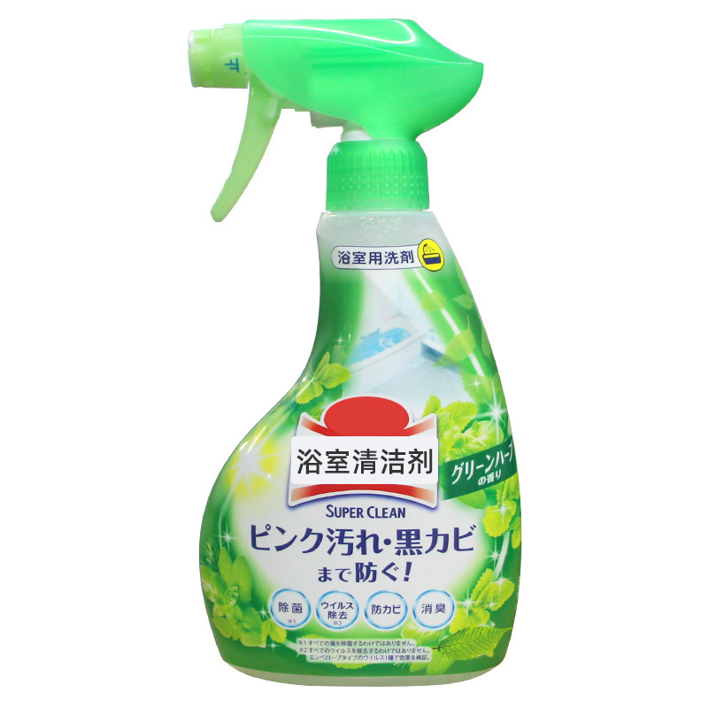 （拍2瓶包邮）日本浴室水垢清洁剂浴室马桶水龙头清洁除垢剂380ml