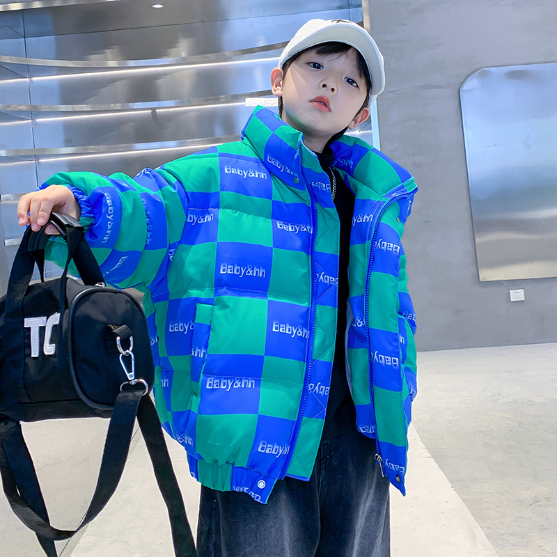 男童羽绒服6-12岁潮款90白鸭绒2023新款儿童加厚冬季免洗外套