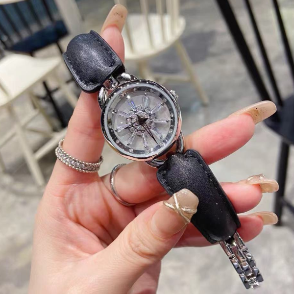 《万达直发》时来运转，高奢商务休闲防水女士腕表