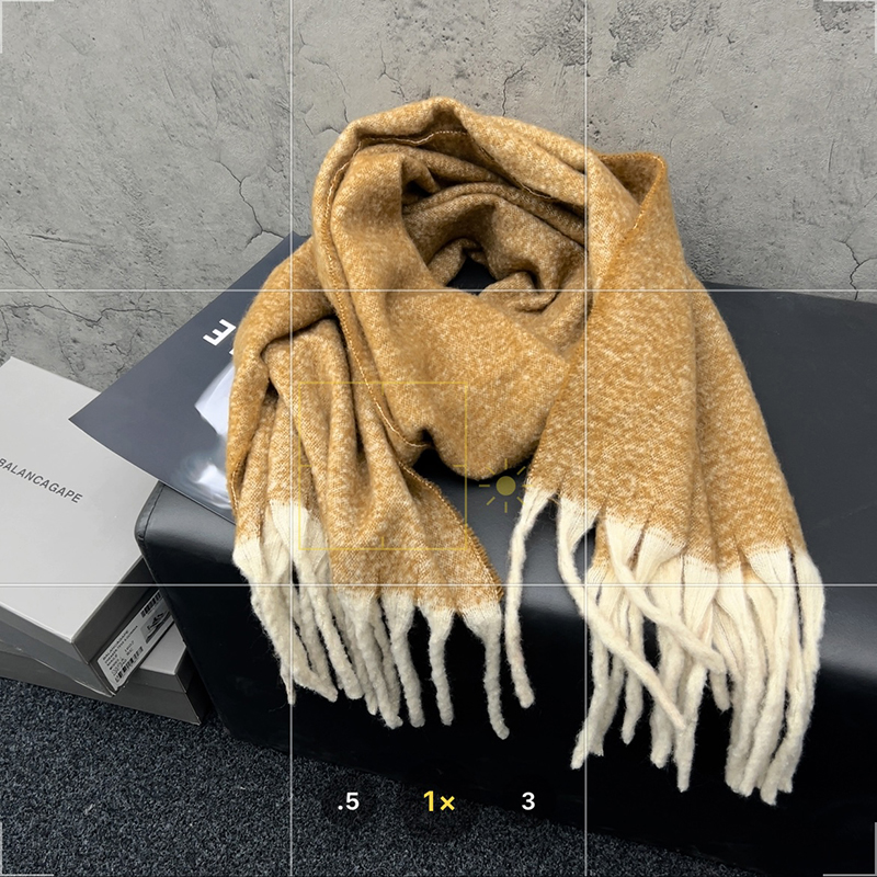 Alice W花花家【暮色温柔】软乎乎秋冬氛围感保暖加厚加大流苏围巾