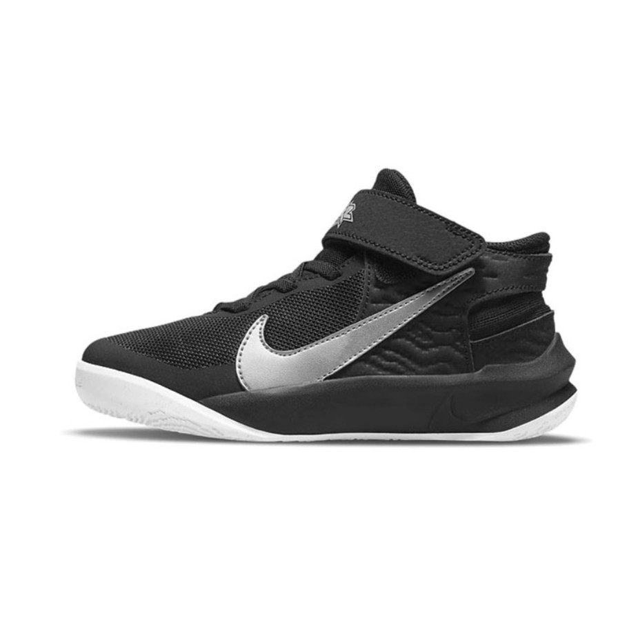 Nike/耐克【中童28-35】TEAM HUSTLE男童女儿童魔术贴运动篮球鞋