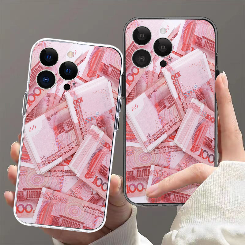 钱多多苹果13pro手机壳新款iPhone15 14pro透明12/11保护外壳plus