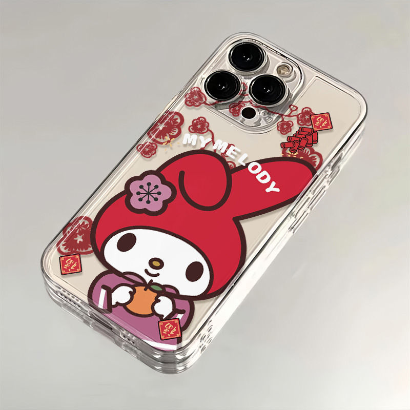 迎新凯蒂猫15pro/11pro/14promax手机壳华为荣耀OPPO小米VIVO防摔