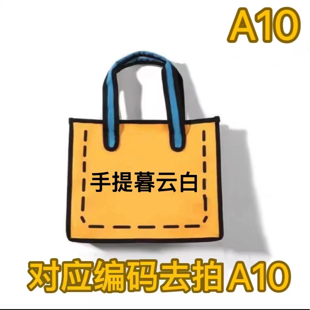 A10手提暮云白ins时尚单肩手提斜挎小方包