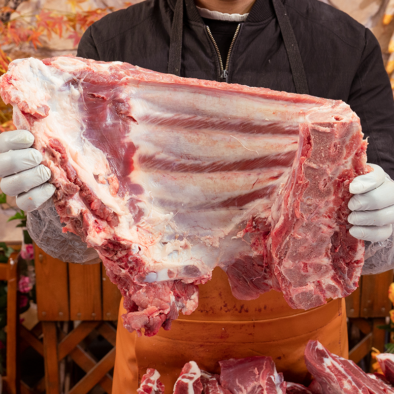 【6斤送2斤】前排骨优品大猪多肉排骨雪花排骨前排生鲜
