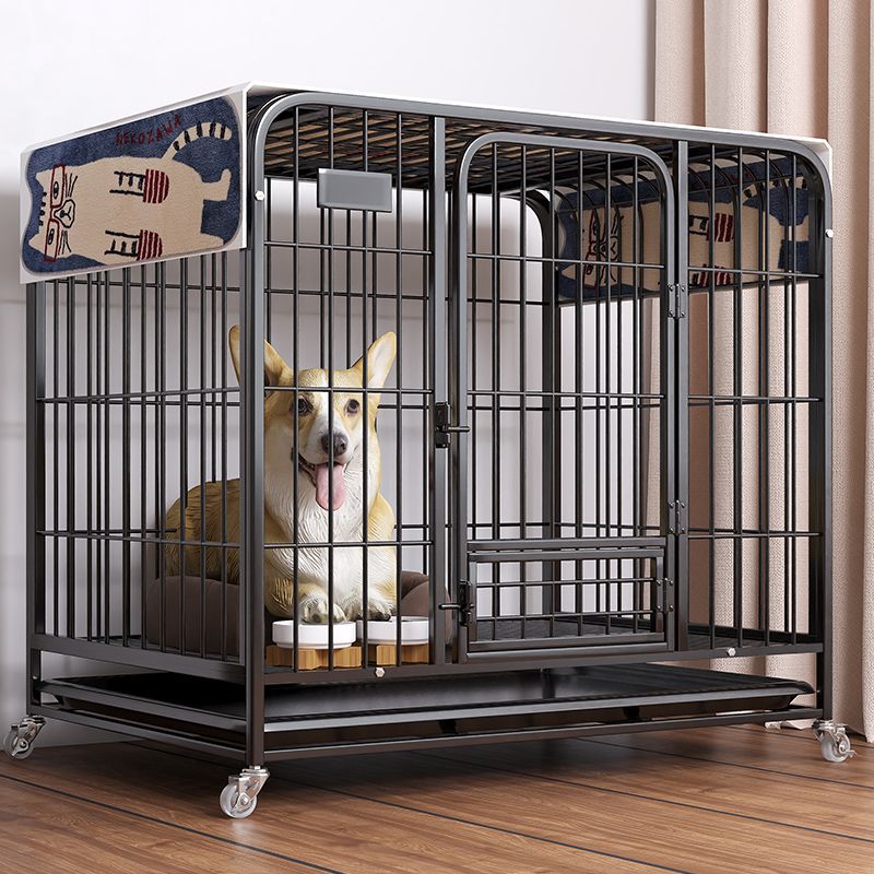狗笼子带厕所小型犬泰迪室内金毛拉布拉多柯基边牧分离室内家用窝