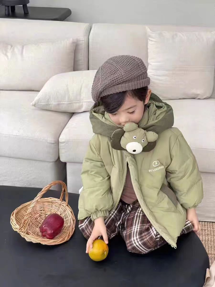 儿童 立体重工羽绒服 B75