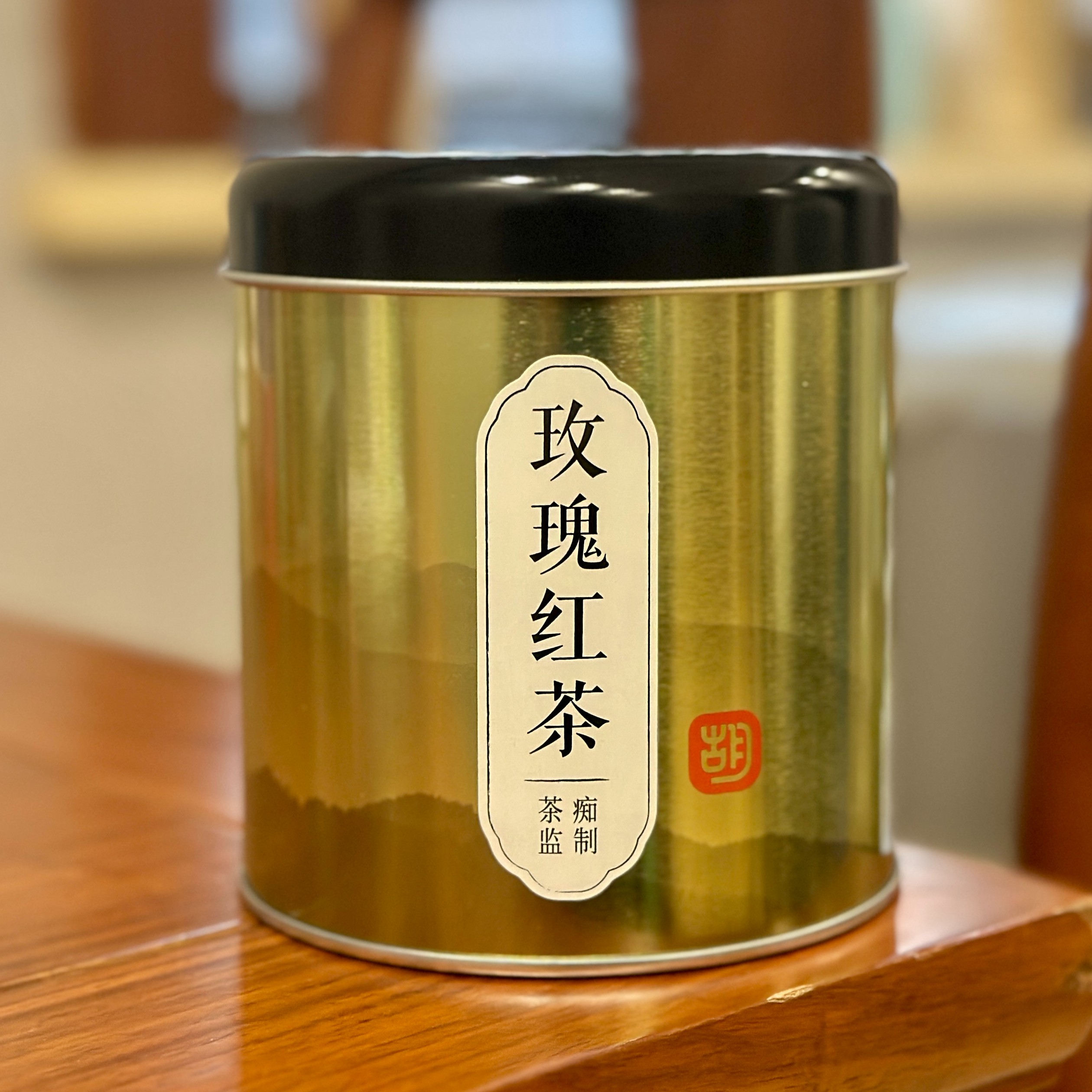 【大队长推荐】玫瑰红茶云南重瓣玫瑰花干50g罐装