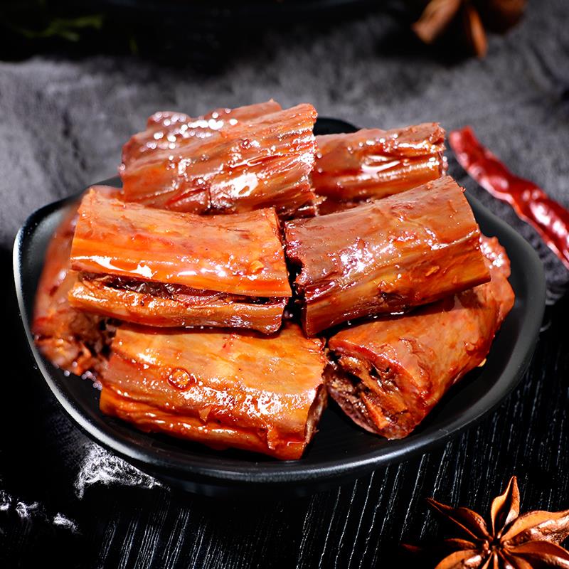子零食小吃黑鸭味烤鸡脖子糖醋香辣休闲脖子手撕烤脖零食小吃笋1g