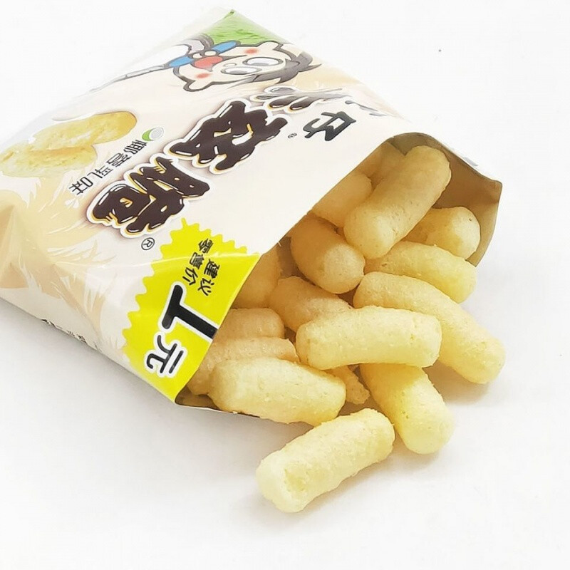 旺仔卡兹脆粟米条椰蓉乳味卡滋脆超好吃的网红小零食适合晚上笋0g