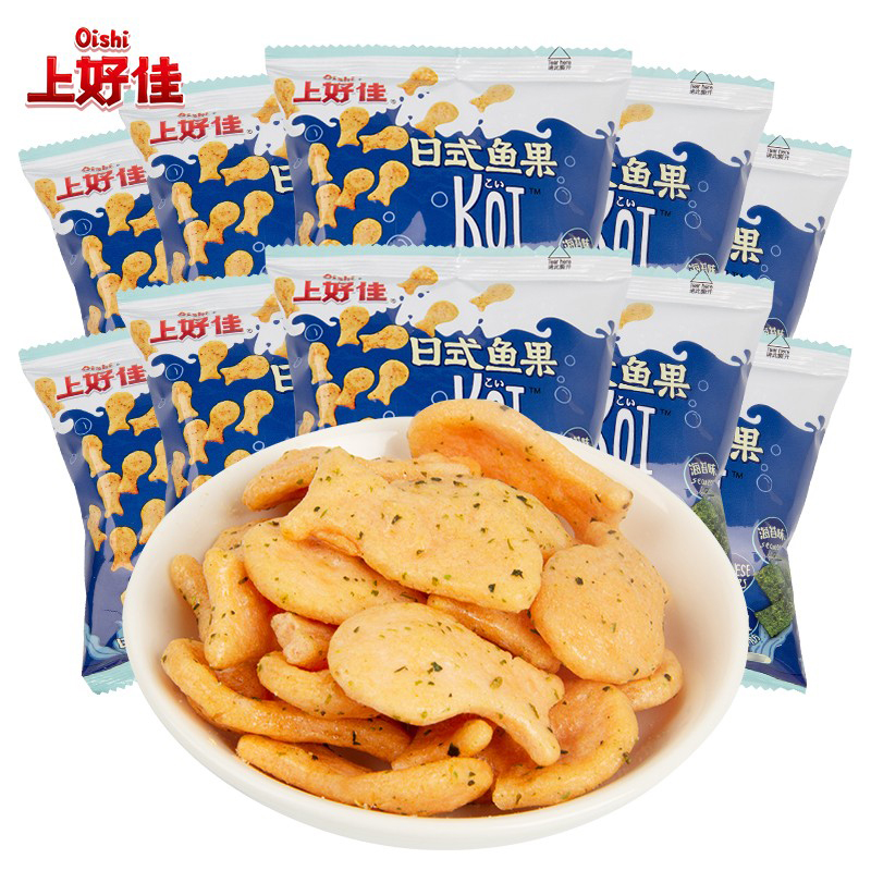 上好佳日式鱼果薯条薯片零食小吃解馋节零食笋0g