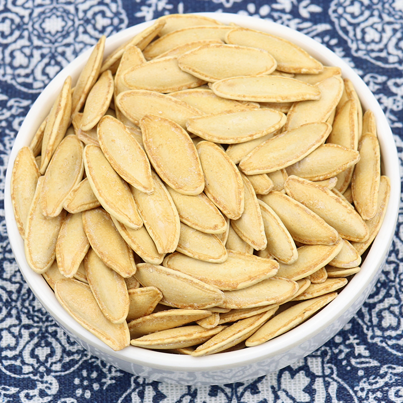 新疆美人甲南瓜子散原味椒盐味炒货熟南瓜籽即食零食品笋0g